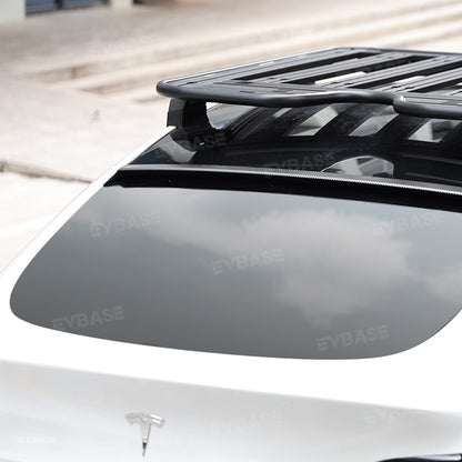 Tesla Model Y Roof Spoiler Tail Wing ABS Rear Trunk Lip Window Top Wing