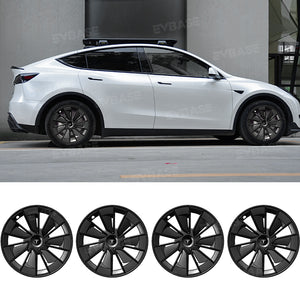 New Model Y 19" Gemini Wheel Covers Hubcaps Inspired By Model 3 Performance  Wheel Caps Rim Protector 4PCS