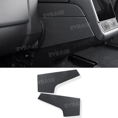 Tesla Model 3 Highland Rear Anti-Kick Lower Cover Air Vent Guard Pedal Center Console Panel Protector