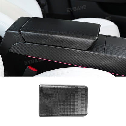 Tesla Model Y Juinper Real Carbon Fiber Upgrade Kit Full Interior Protection Cover Trim Overlay