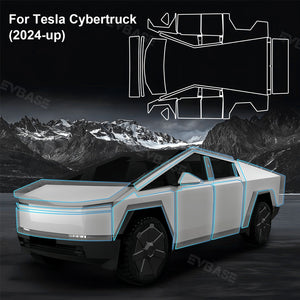 Tesla Cybertruck TPU Wrap Invisible Pre-cut Full Coverage Protective Film