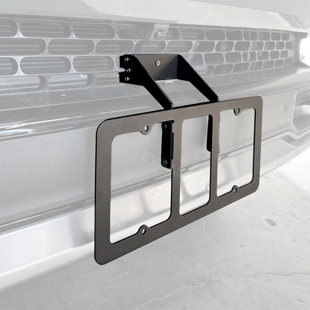 Rivian License Plate Holder R1T R1S License Plate Mount Kit No Drilling For Rivian Exterior Accessories