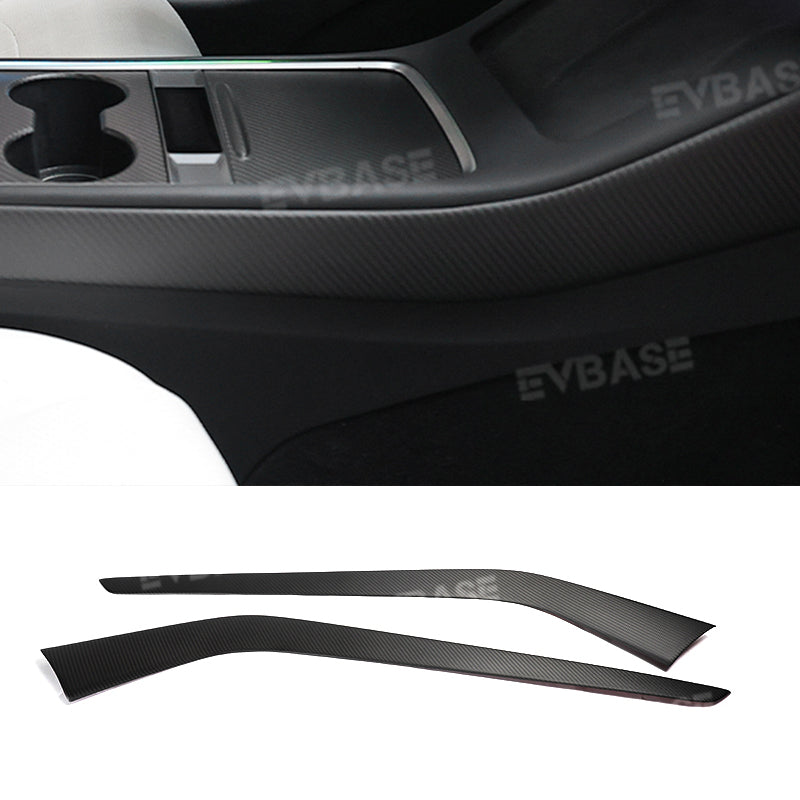 Tesla Model Y 3 Full Interior Carbon Fiber Upgrade Kit Real Molded Carbon Fiber Cover Wrap Trim Overlay Protection