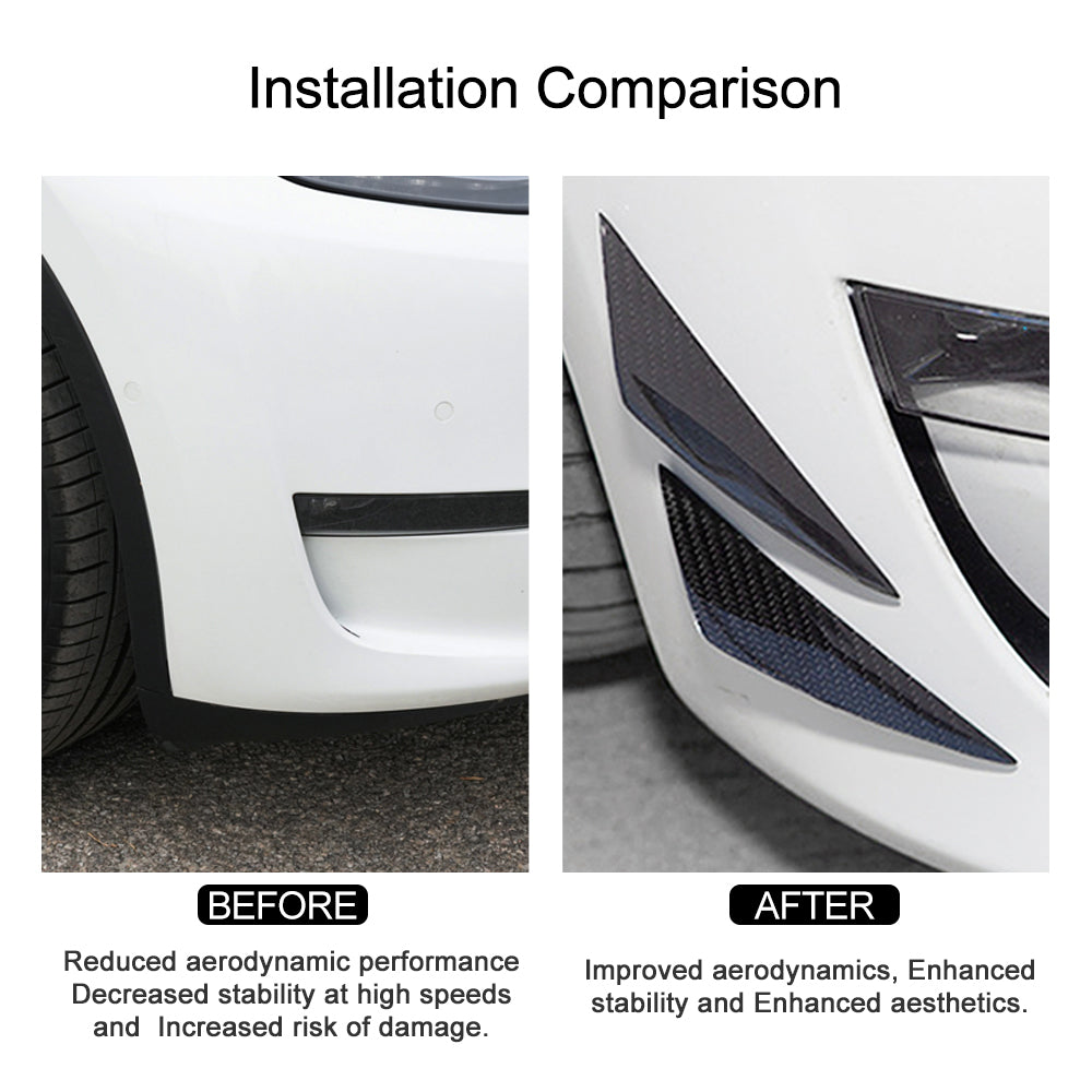 Carbon Fiber Tesla Spoiler Model Y 3 Real Carbon Fiber Spoiler Wing -  EVBASE-Premium EV&Tesla Accessories