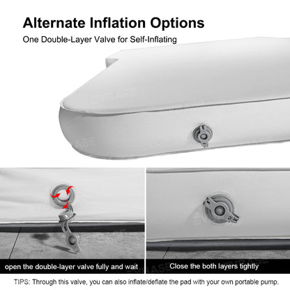 Rivian R1S Camping Mattress Inflatable Air Bed Backseat Rear Trunk Travel Accessories Gear