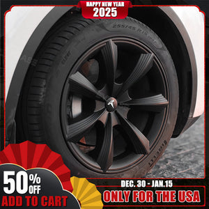 50%OFF - Tesla Model Y Wheel Covers 19Inch Blade Style Hubcaps ABS Wheel Rim Cover Replacement