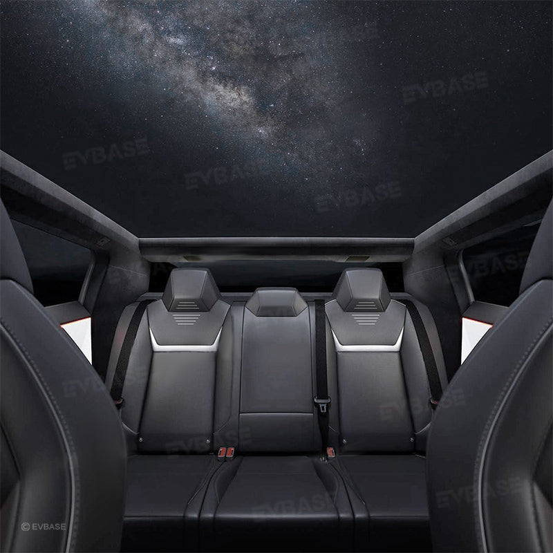 Cybertruck Custom Seat Covers NAPPA Leather All-Inclusive Seat Protector Gen 4.0 Tesla Interior Accessories