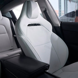 Tesla Model 3 Y Sport Seats Replacement Nappa Leather OEM Foam Full Set Inspired By Model 3 Highland Performance