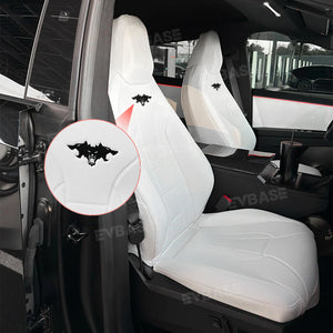 Tesla Cybertruck Seat Covers With Cyberbeast Style Full Coverage Custom Seat Protector NAPPA Leather