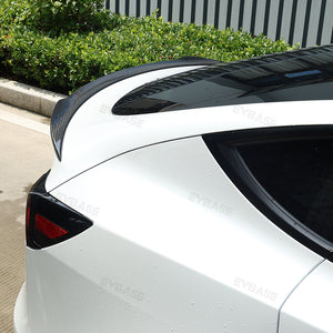 EVBASE Tesla Model Y Spoiler Real Carbon fiber Rear Trunk Lid Big Sport Spoiler Wing Glossy