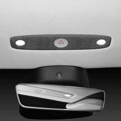 EVBASE Tesla Model 3 Highland Alcantara Reading Light Cover Sticker Dome Lamp Trim Panel