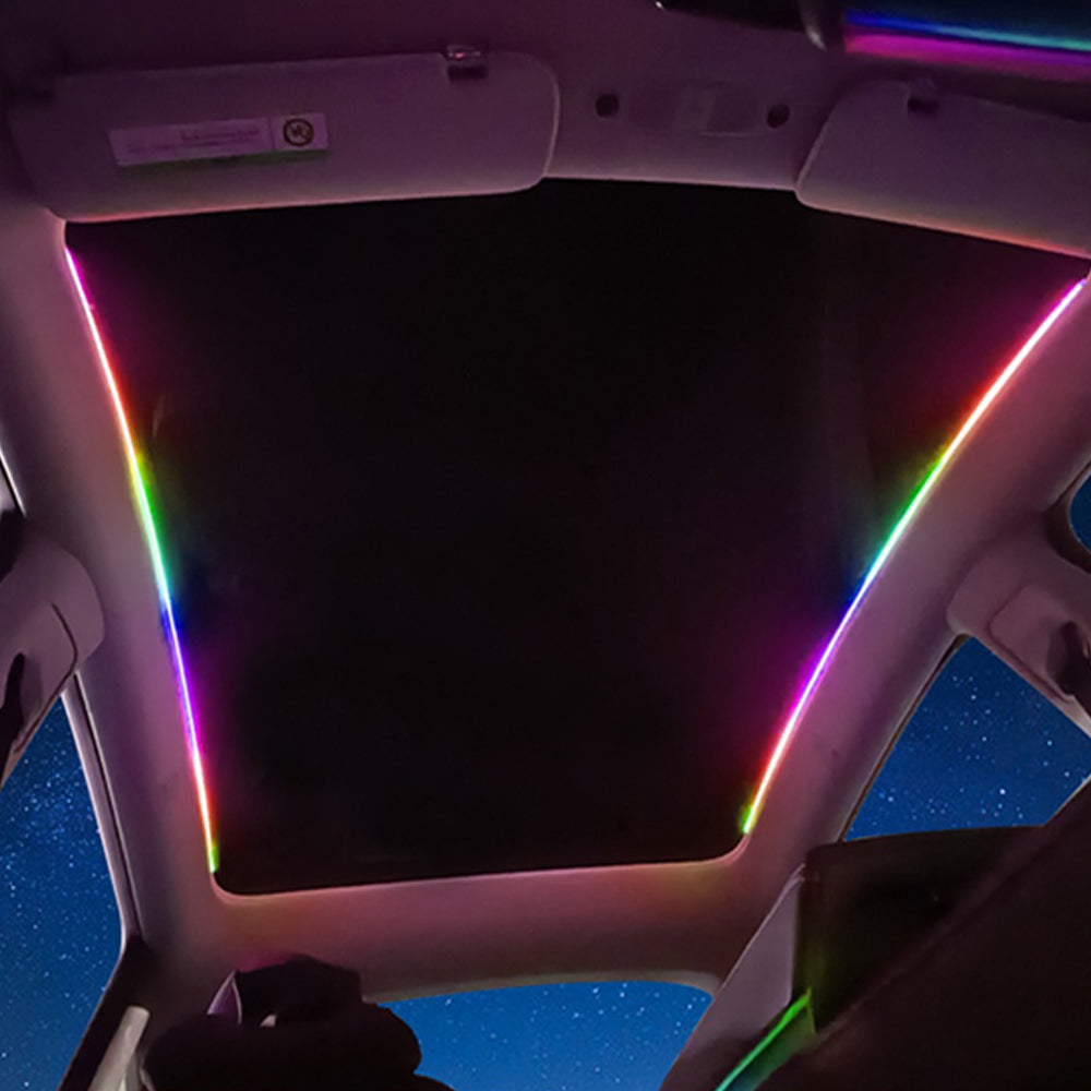 Tesla Model Y Roof Ambient Lighting Sunroof Streamer Ambient Light