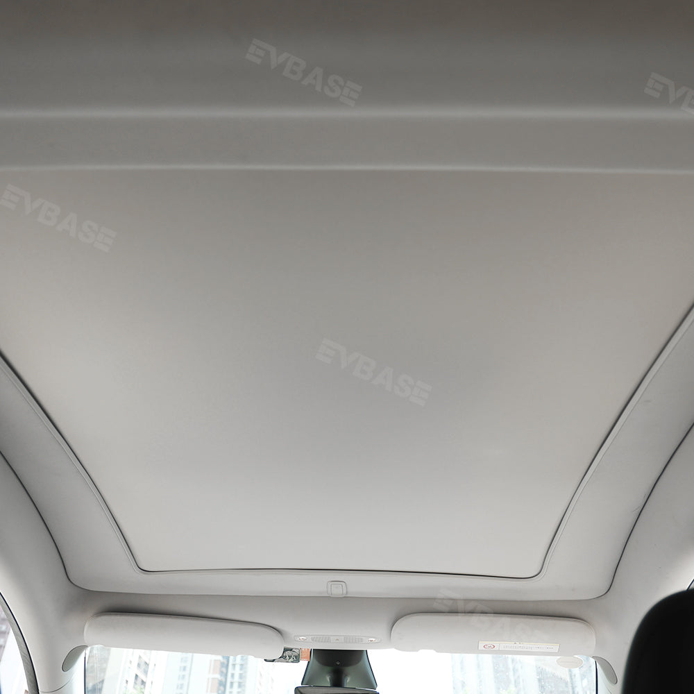 EVBASE Tesla Model Y Electric Shades Automatic Retractable Sunshade Glass Roof Sun Visor UV Resistant Skylight