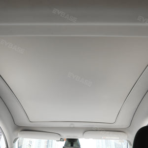 EVBASE Tesla Model Y Electric Automatic Shades Glass Roof Powered Sunshade Retractable Sunshade Model Y Accessories