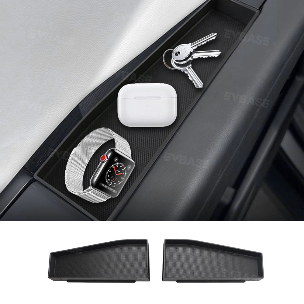 Tesla Cybertruck Door Side Storage Box ABS Door Organizer Tray