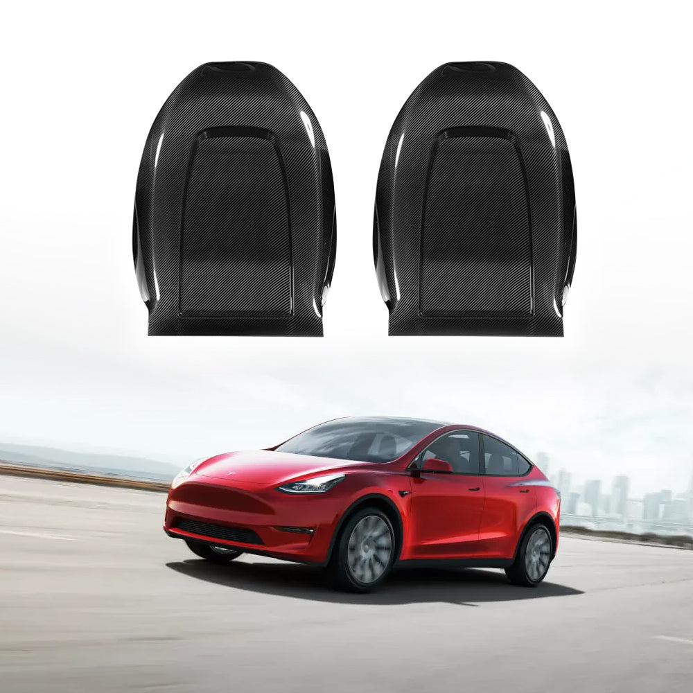 Tesla Model 3 Y Real Carbon Fiber Backseat Replacement Genuine Carbon Fiber Full Seat Back