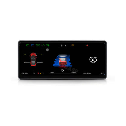 EVBASE Model 3 Highland 8.9 Inch Head Up Display Touch Screen Smart Instrument Cluster Carplay Android Auto