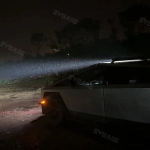 Tesla Cybertruck LED Light Bar 52" Truck Roof Off-Road Top Fog Lamp Driving Light Flood Spot Beam