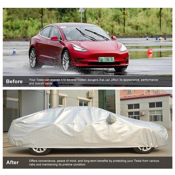 Model S Protection Cover - EVBASE-Premium EV&Tesla Accessories