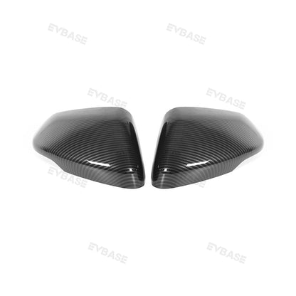 Rivian R1S Door Side Mirror Covers ABS Glossy Black Trim Protective Cover Rearview Mirror Caps