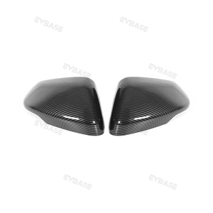 Rivian R1S Door Side Mirror Covers ABS Glossy Black Trim Protective Cover Rearview Mirror Caps