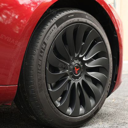 Tesla Model 3 Highland 18" Photon Wheel Covers Hub Caps Überturbine Wheel Caps (Set of 4)