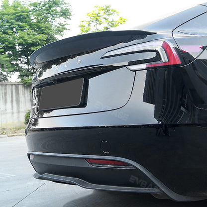 Tesla Model 3 Highland Spoiler Wing Performance OEM Style ABS Rear Trunk Lid Splitter