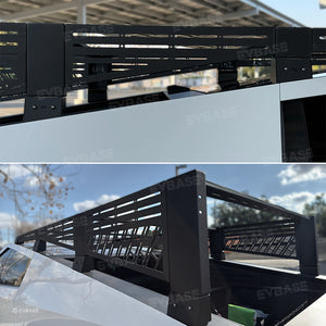 Tesla Cybertruck Rooftop Platform  Rack Exterior Accessories With Spotlight Headlight Lighting Bar EVBASE