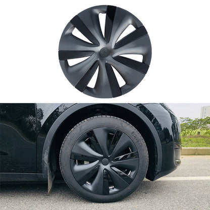 Tesla Model Y Tempest Wheel Cover 19 inch Sport Model S Version Wheel Cap 4PCS Matte