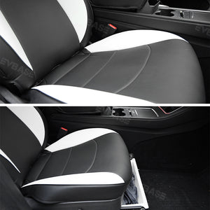 EVBASE Custom Seat Covers NAPPA Leather Interior Accessories For Tesla Model 3/Y