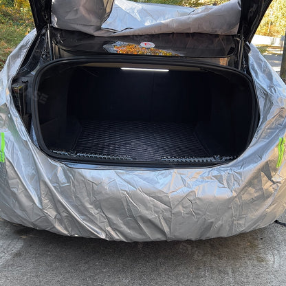 Tesla Model 3 X Y Full Car Cover Waterproof All Weather Protection Snow Proof Windproof Outdoor Car Covers