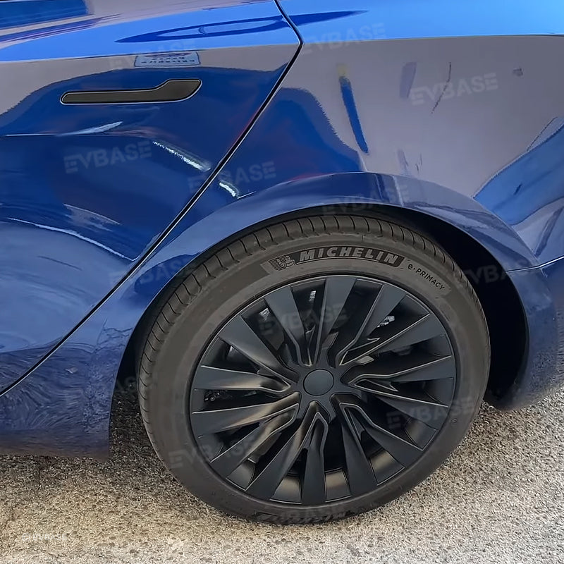 Tesla Model 3 Highland Wheel Covers 18 Inch Hub Caps Sport Wheel Caps 4PCS Nova Style For Photon Wheels