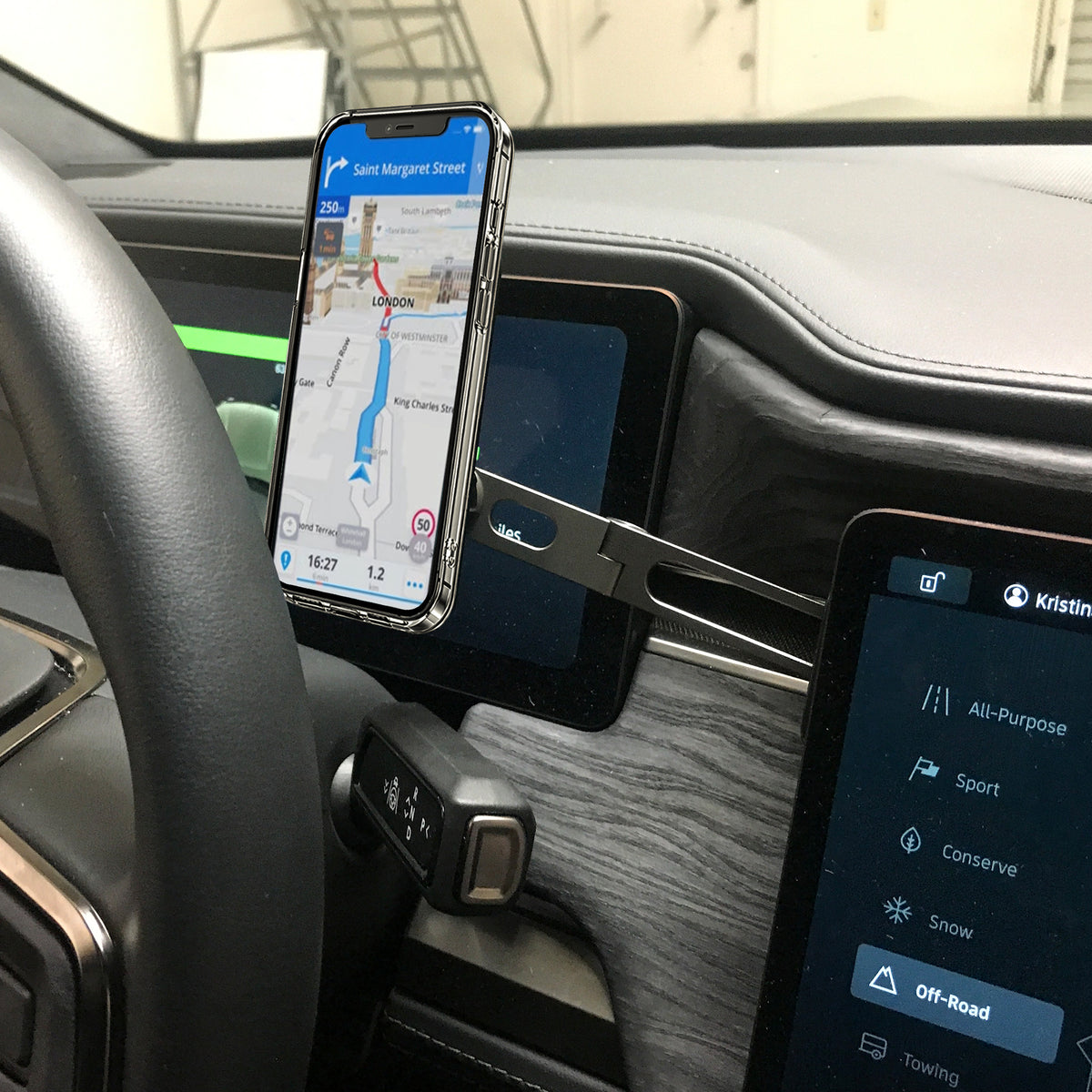 Universal phone holder for Tesla Model 3 and Tesla Model Y