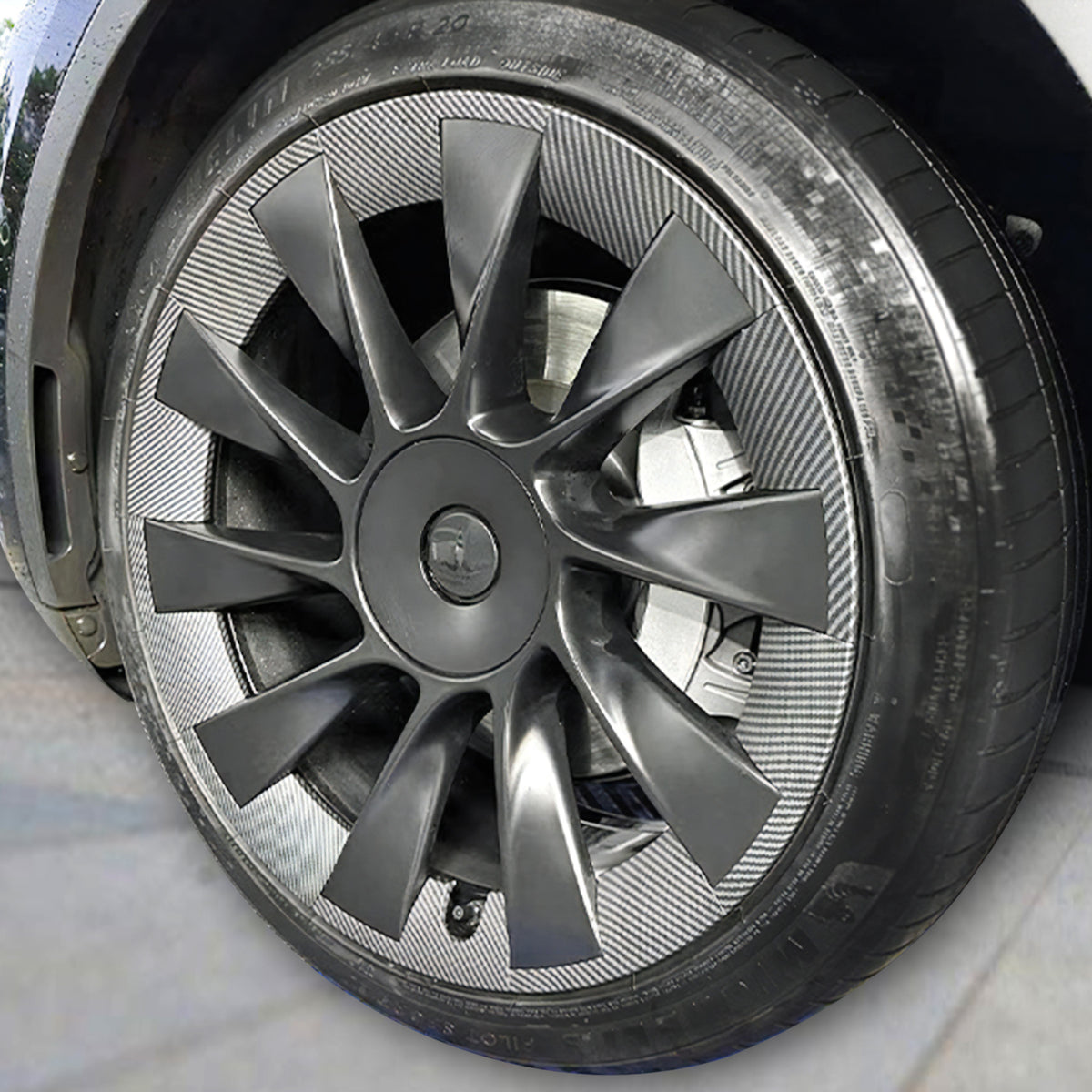 EVBASE Tesla Rim Protector Model Y RimCase for 20 inch Wheels Rim Prot  EVBASE-Premium EVTesla Accessories