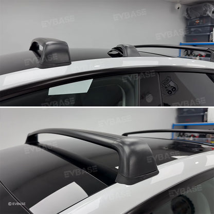 Tesla Model 3 Y Crossbar Roof Rack Lockable Cargo Carrier 2PCS