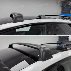 Lockable Cross Bar fits for Tesla Model 3 Y Roof Rack Carrier Rails Exterior Accessories 2PCS