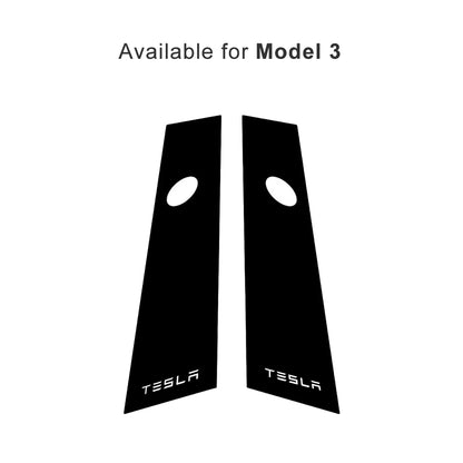 Tesla Model 3 Y Window B-Pillar Cover Trim Strip Window Pillar Post Trim 2Pcs Tesla Exterior Accessories