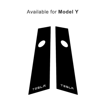 Tesla Model 3 Y Window B-Pillar Cover Trim Strip Window Pillar Post Trim 2Pcs Tesla Exterior Accessories