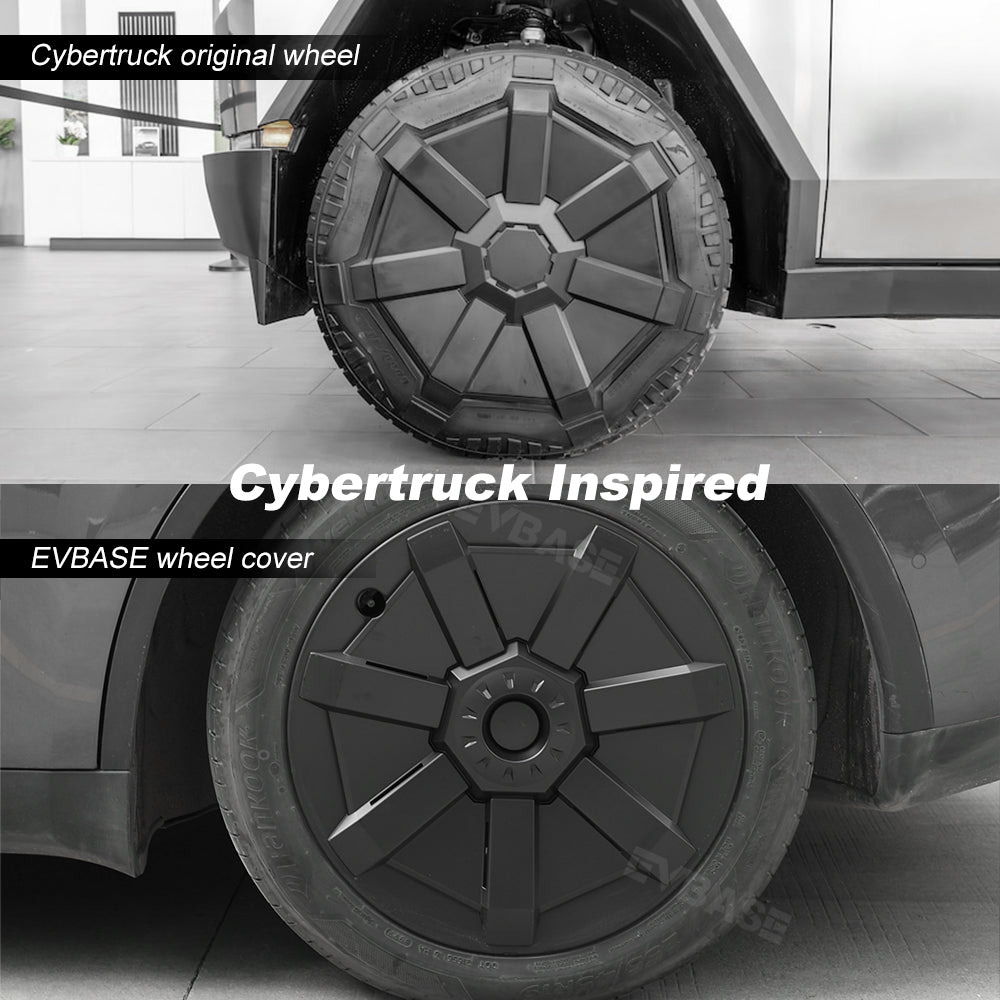 Model Y Wheel Covers with Cybertruck Wheel Style for 19inch Tesla Model Y Wheel Caps