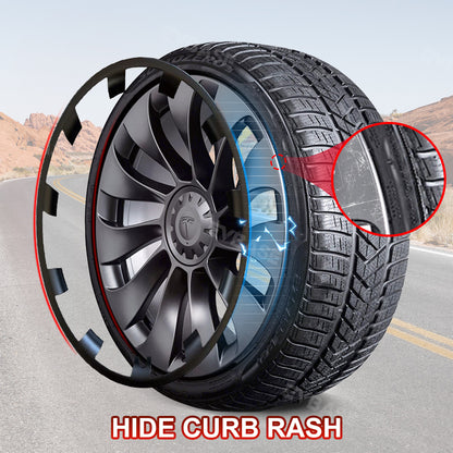 1pcs Tesla Rimcase Replacement Model Y 21-inch RimCase Tesla Überturbine Wheels Rim Protector 20inch