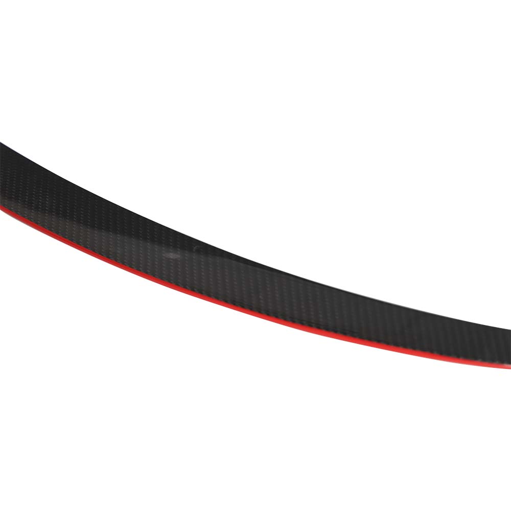 New Tesla Red Spoiler Carbon Fiber Model Y/3 Real Carbon Fiber Spoiler