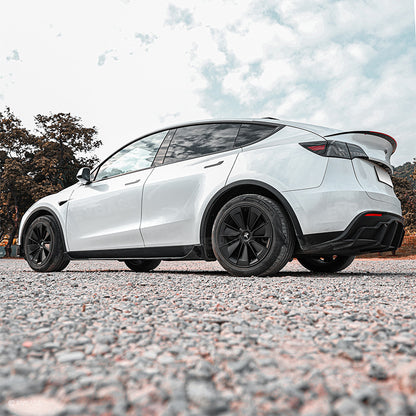 Tesla Model Y 19" Gemini Wheel Covers Hubcaps Inspired By Model 3 Performance Wheel Caps Rim Protector 4PCS