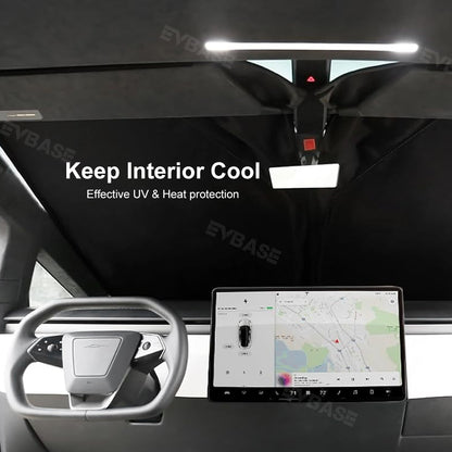 Tesla Cybertruck Side Window Sunshade Windshield Privacy Shade UV Rays Protection Sunproof Sun Visor