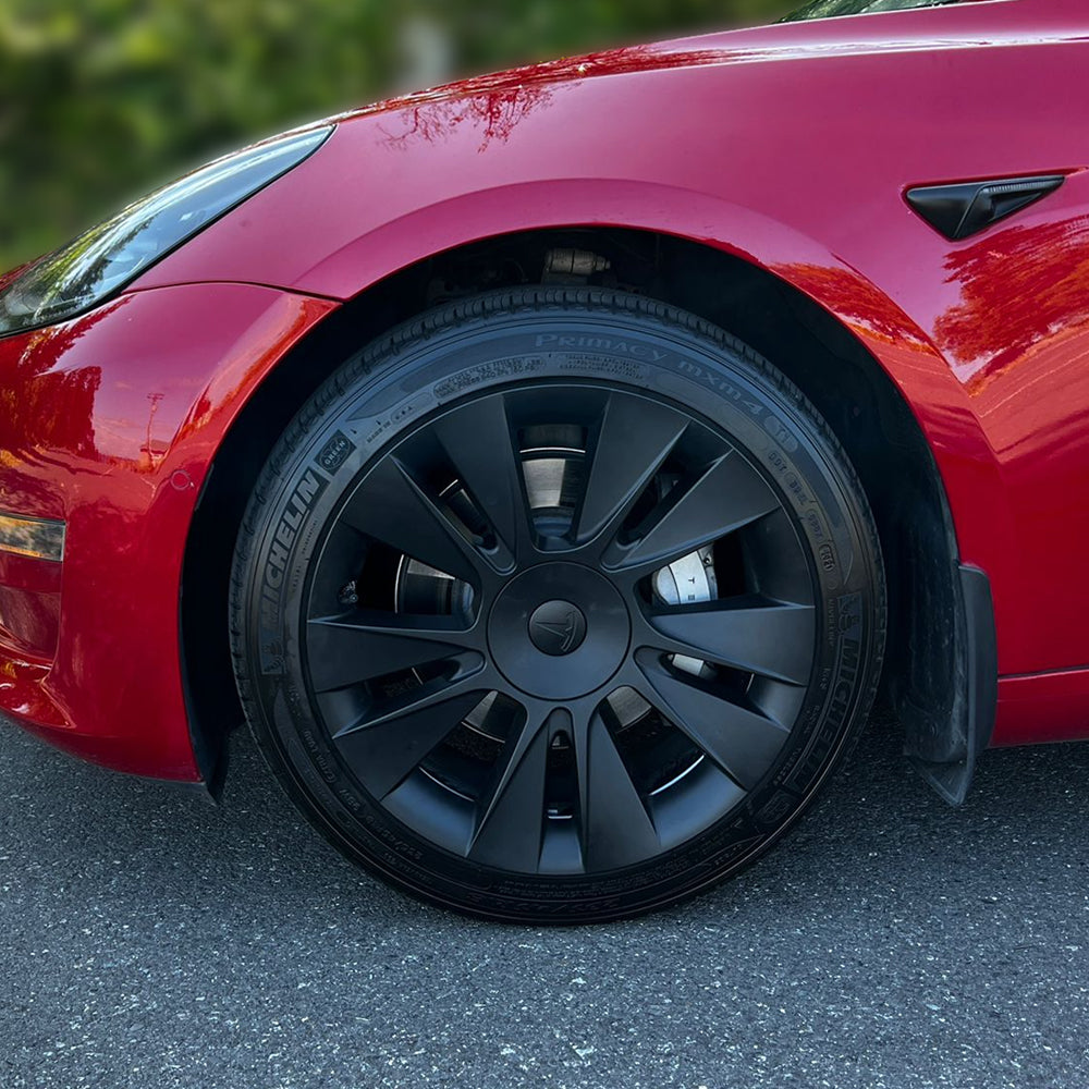 Tesla Model 3 Highland 18inch Wheel Covers Photon Hubcaps Tesla Wheel -  EVBASE-Premium EV&Tesla Accessories