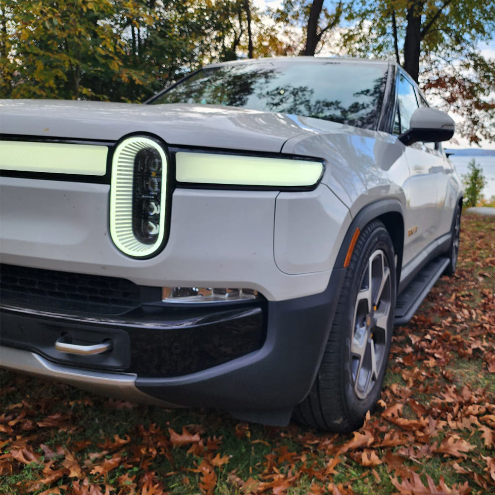 EVBASE R1T Running Boards Rivian Exterior Accessories Fixed Running Boards Rivian R1S