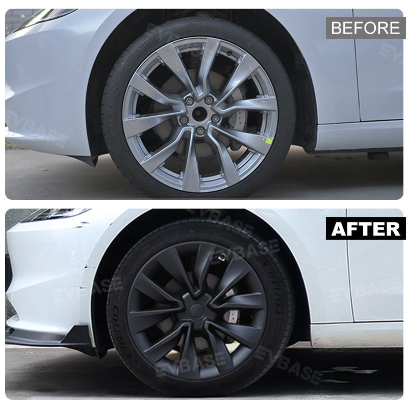 Tesla Model 3 Highland 19-Inch Wheel Covers For Nova Wheels Hub Caps Wheel Rim Protector EVBASE