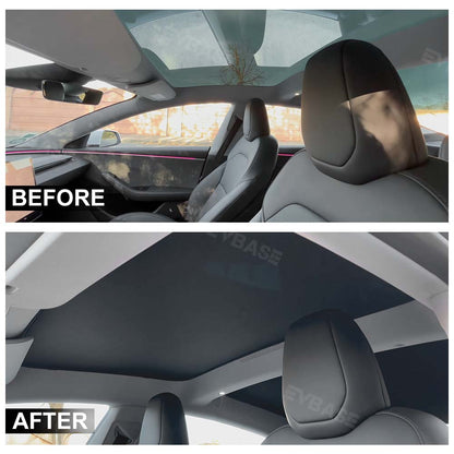 Model 3 Highland Sunshade Glass Roof Tesla Model 3 Highland Accessories EVBASE