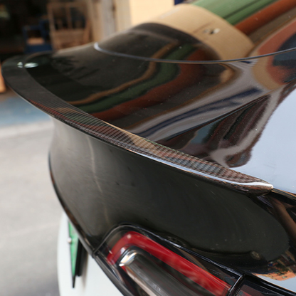 Real Carbon Fiber Spoiler Tesla Wing Carbon Fiber Spoiler For Tesla Model Y/3