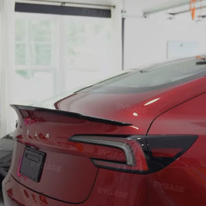 Tesla Model 3 Highland Spoiler Wing Performance OEM Style ABS Rear Trunk Lid Splitter