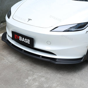 Tesla Model Y 3 Front Bumper Lip Splitter ABS Sport Body Kits 3-Stage Spoiler Front Fascia